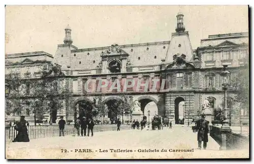 Paris Ansichtskarte AK les tuileries Guichets du carrousel