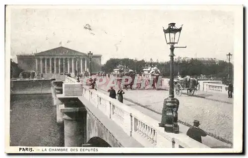 Paris Cartes postales Chambre des deputes