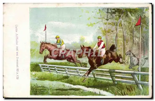 Cartes postales Fantaisie Cheval chevaux Horse Hippisme
