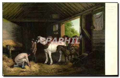 Cartes postales Fantaisie Cheval chevaux Horse