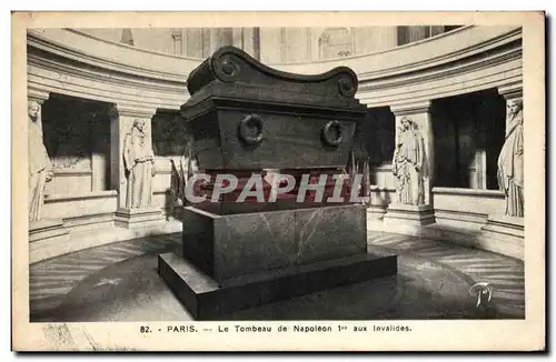 Cartes postales Paris Le tombeau de Napoleon 1er aux Invalides