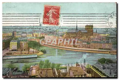 Paris Cartes postales Vue generale sur Notre Dame