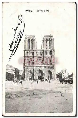 Paris Cartes postales Notre Dame