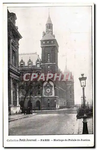 Paris Ansichtskarte AK Horloge du palais de justice