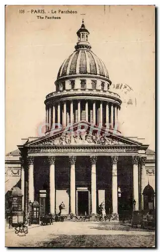 Paris Cartes postales Le Pantheon