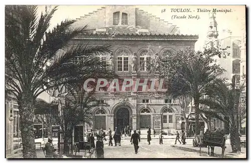 Toulon Cartes postales Theatre municipal