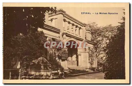 Epinal Cartes postales La maison romaine