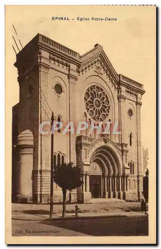 Epinal Cartes postales Eglise Notre Dame