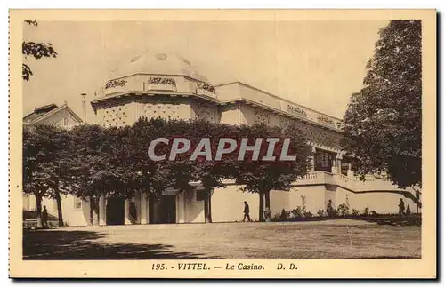 Cartes postales Vittel Le casino