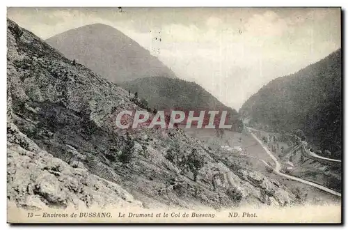 Ansichtskarte AK Environs de Busang Le Drumont et le col de Bussang