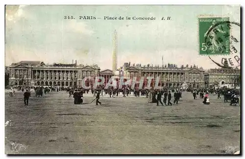 Paris Cartes postales Place de la Concorde