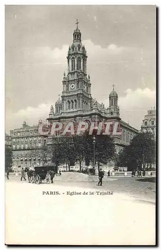 Paris Cartes postales Eglise de la Trinite