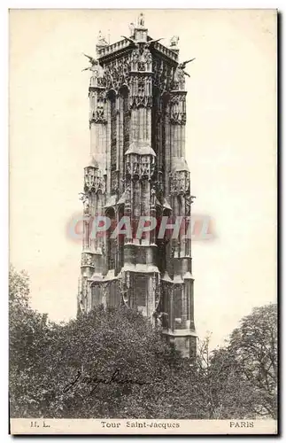 Paris Cartes postales Tour Saint Jacques