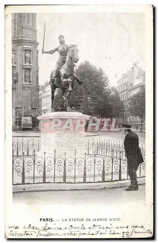 Paris Cartes postales Statue de Jeanne d&#39arc