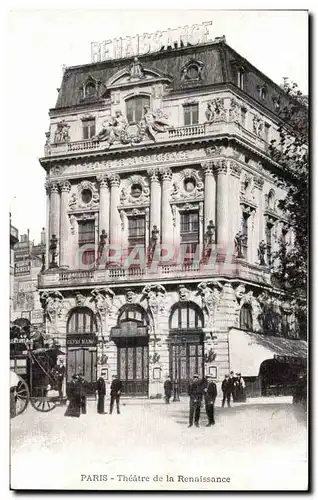 Paris Cartes postales Theatre de la Renaissance