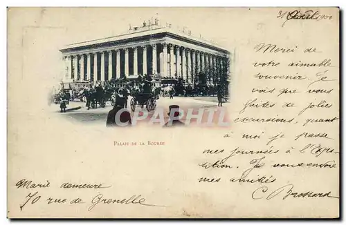 Paris Cartes postales Palais de la Bourse