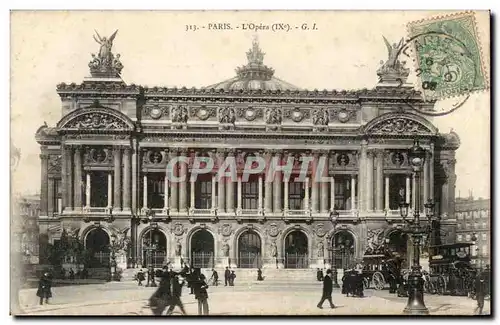 Paris Cartes postales place de l&#39opera