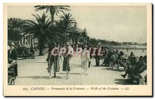 Cannes Cartes postales Promenade de la croisette