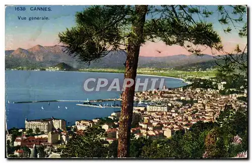 Cannes Cartes postales Vue generale