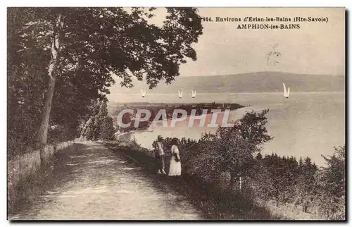 Ansichtskarte AK Environs d&#39Evian les Bains Amphion les Bains