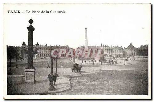 Paris Cartes postales Place de la Concorde