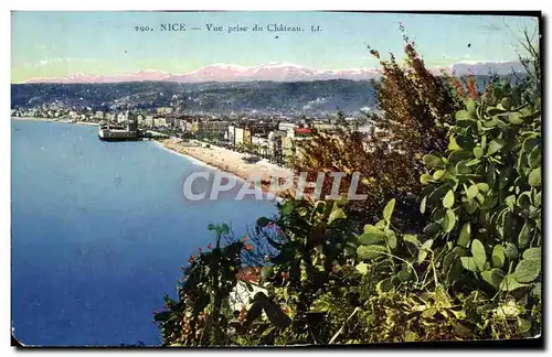 Nice Cartes postales Vue prise du chateau