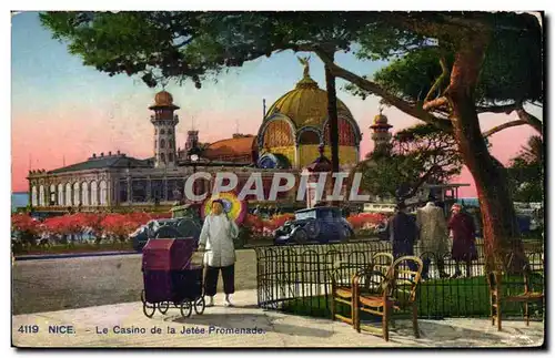 Nice Cartes postales Le casino de la jetee promenade