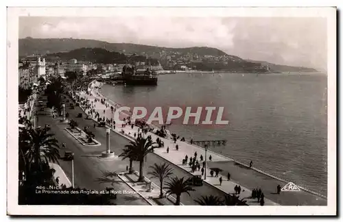 Nice Ansichtskarte AK Promenade des anglais et le mont Boron