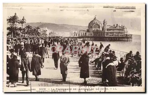 Cannes Ansichtskarte AK Promenade des anglais et la jetee