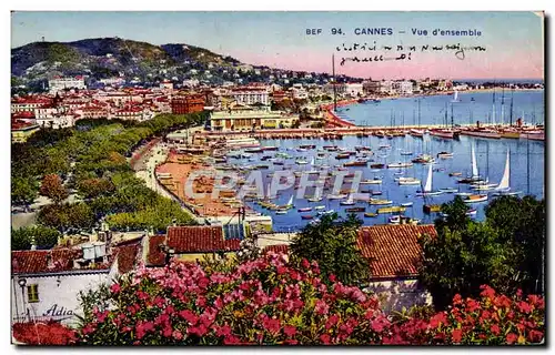 Cannes Cartes postales Vue d&#39ensemble