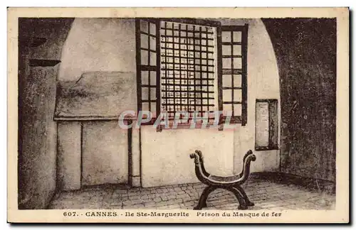 Cannes Cartes postales Ile Ste Marguerite Prison du masque de fer