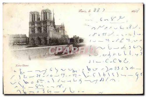 Paris Cartes postales Notre DAme