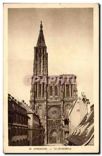 Cartes postales Strasbourg la cathedrale