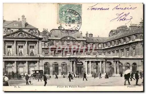 Paris Cartes postales Place du palais royal