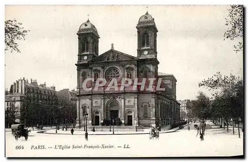 Paris Ansichtskarte AK Eglise Saint Francois Xavier