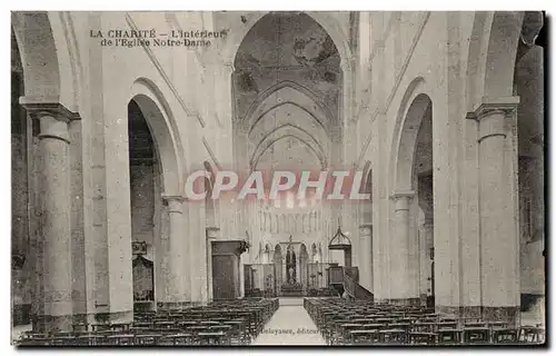 Cartes postales La Cahrite Interieur de l'eglise Notre Dame