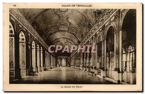 Cartes postales Palais de Versailles Galerie des Glaces