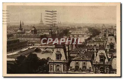 Paris Ansichtskarte AK Vue des sept ponts prise de Saint Gervais