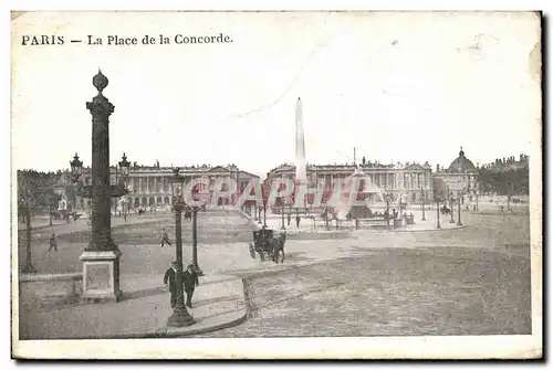 Paris Cartes postales Place de la Concorde