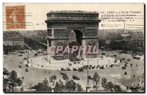 Paris Ansichtskarte AK Arc de triomphe et la tombe du soldat inconnu