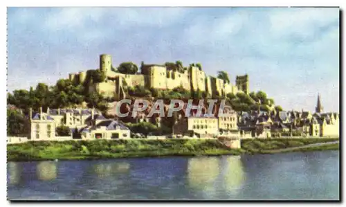 Cartes postales moderne Le chateau de Chinon