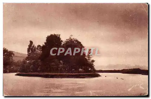 Cartes postales Frontiere franco espagnole L'ile des faisans