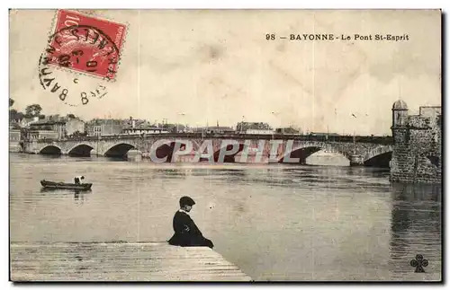 Cartes postales Bayonne le pont Saint Esprit