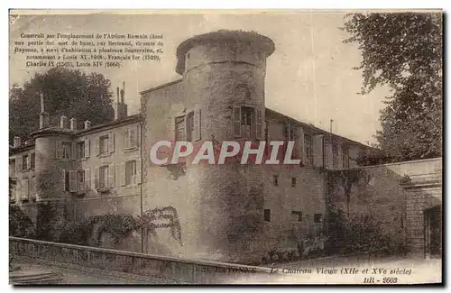 Ansichtskarte AK Bayonne Le chateau vieux