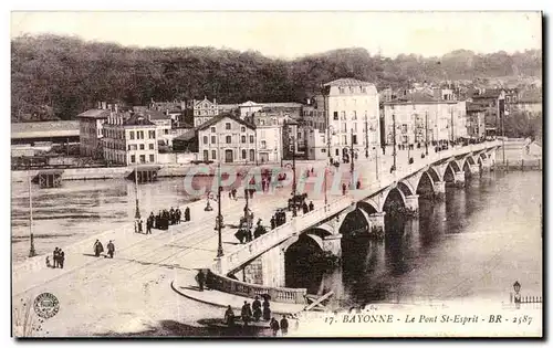 Cartes postales Bayonne Le pont St Esprit