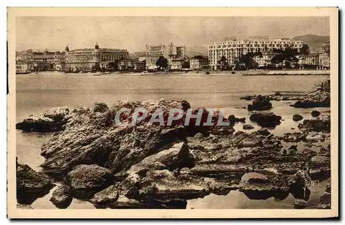 Cartes postales Cannes Les hotels vus du Palm Beach casinoe