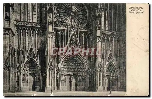 Cartes postales Strasbourg Munster