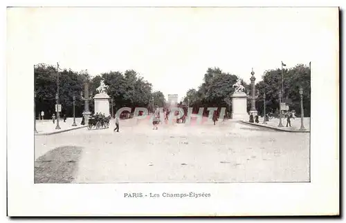 Paris Cartes postales champs Elysees