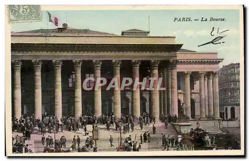 Paris Cartes postales La Bourse