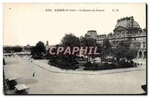 Paris Cartes postales Square du Louvre